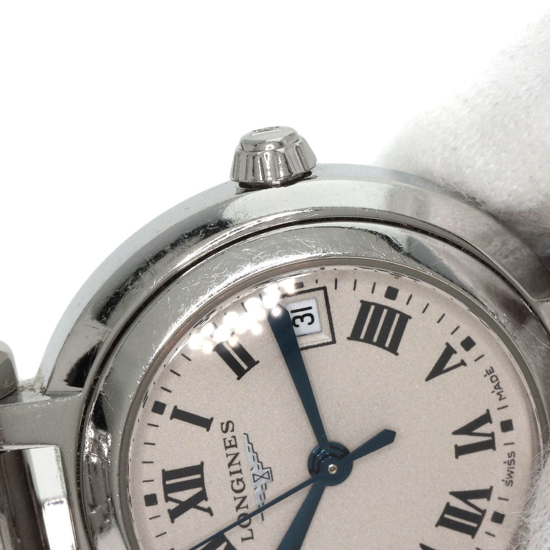 LONGINES Watches Quartz L8.110.4 Stainless Steel Silver Primalna Silver dial