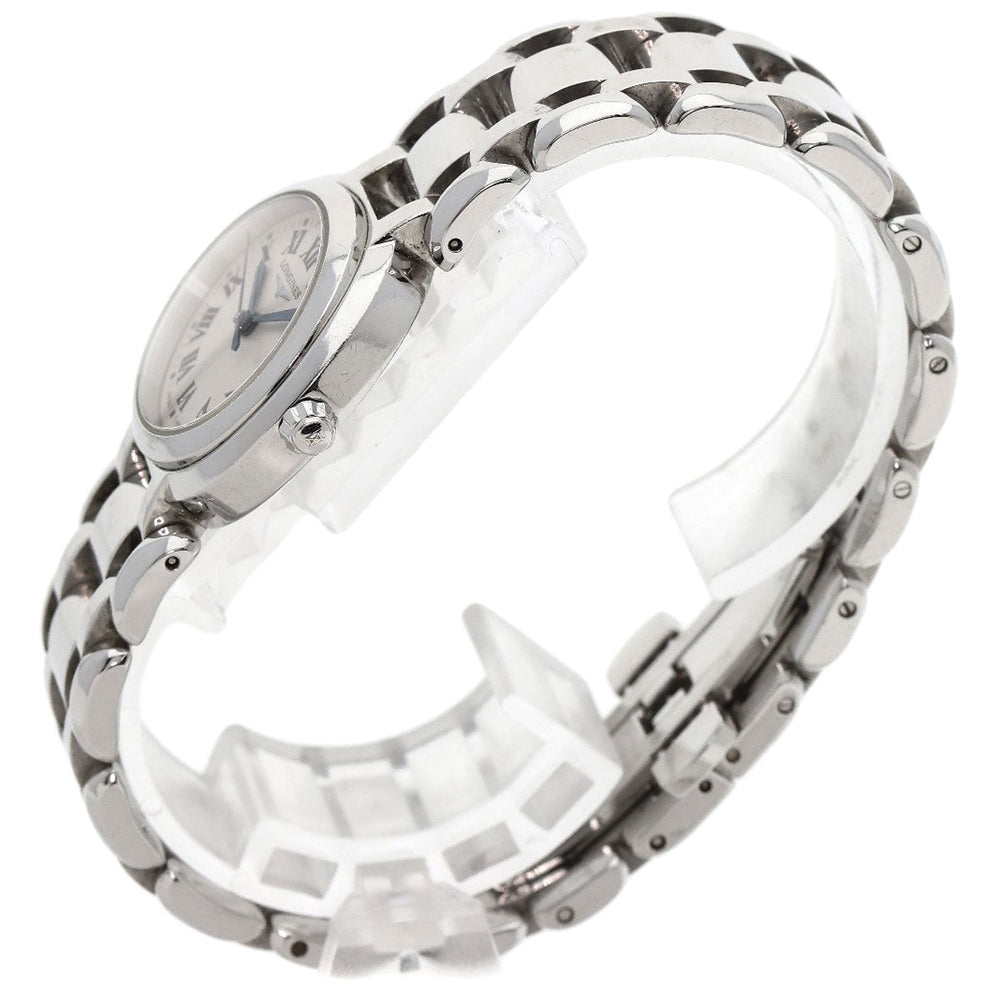 LONGINES Watches Quartz L8.110.4 Stainless Steel Silver Primalna Silver dial