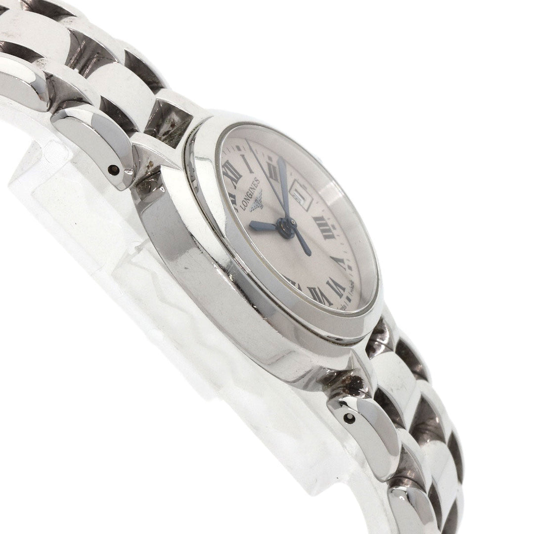 LONGINES Watches Quartz L8.110.4 Stainless Steel Silver Primalna Silver dial