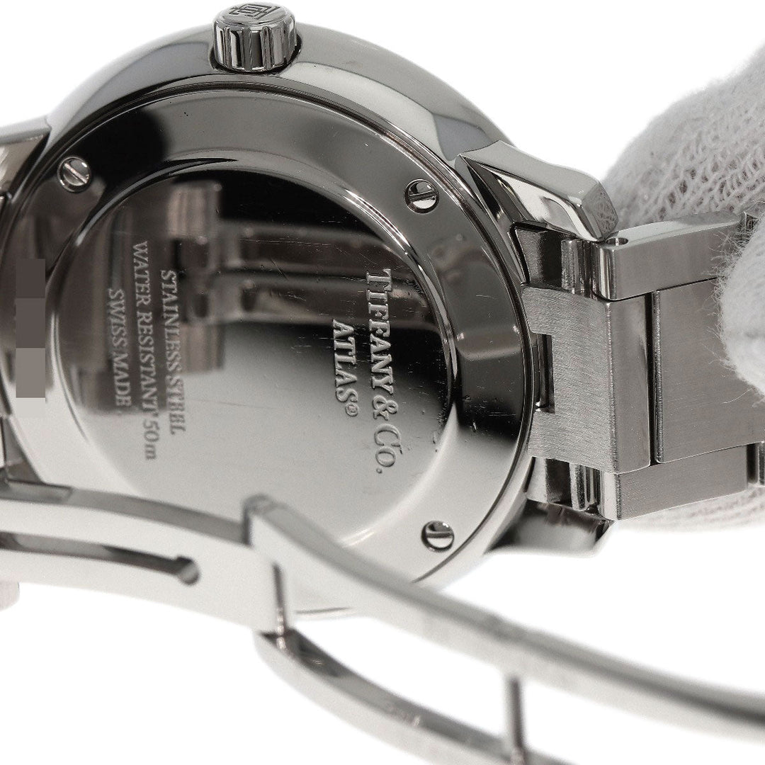 TIFFANY&Co. Watches Quartz 37447323 Stainless Steel Silver Atlas TIFFANY&Co. Blue Ice blue dial