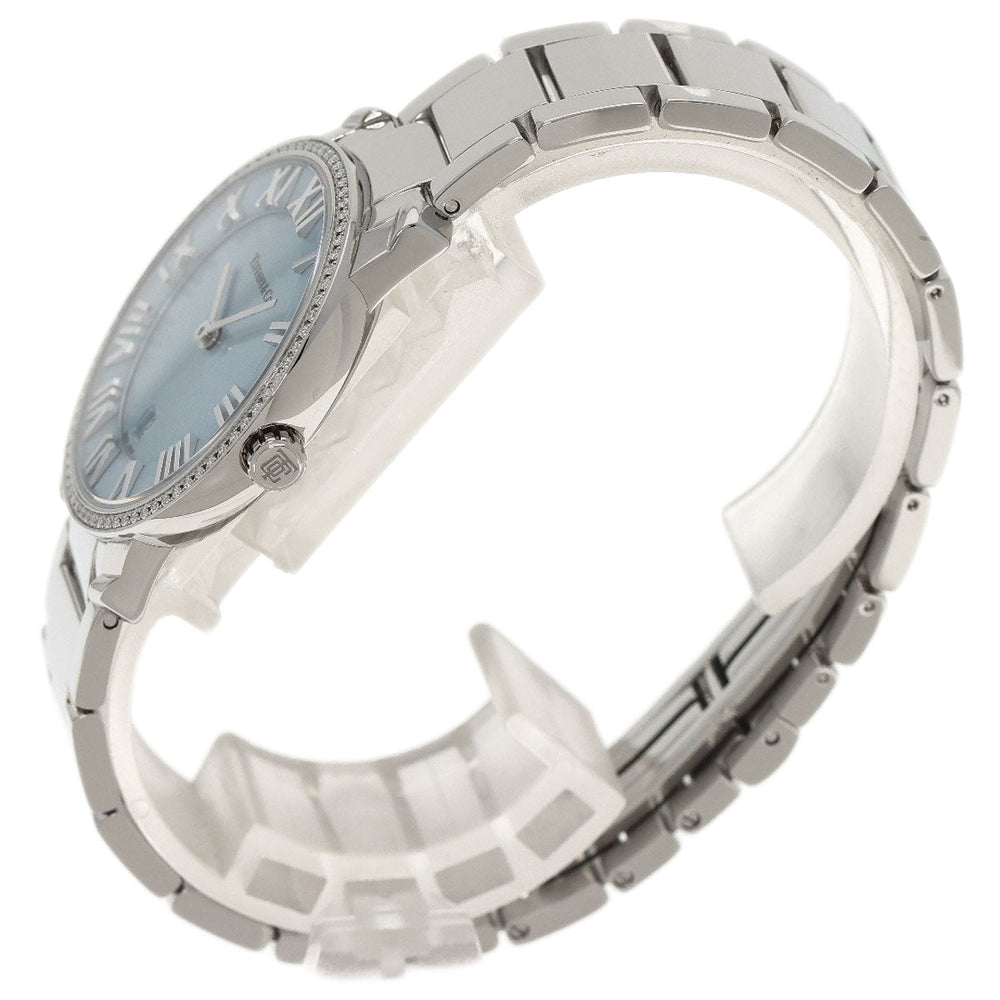 TIFFANY&Co. Watches Quartz 37447323 Stainless Steel Silver Atlas TIFFANY&Co. Blue Ice blue dial