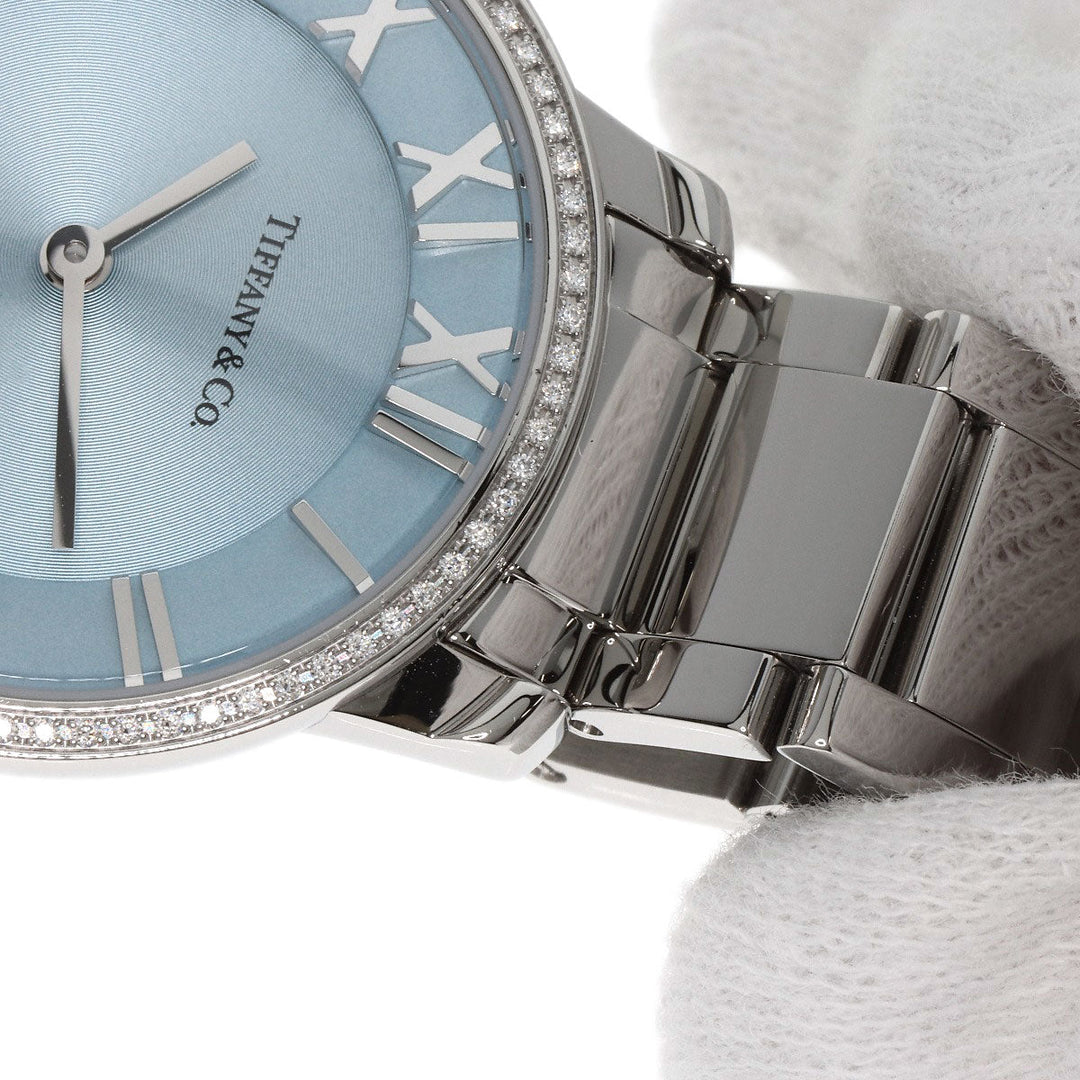 TIFFANY&Co. Watches Quartz 37447323 Stainless Steel Silver Atlas TIFFANY&Co. Blue Ice blue dial
