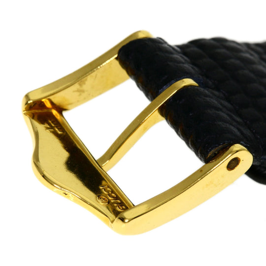 GUCCI Watches Quartz 3000.2M Gold Plated gold Round face black dial