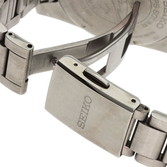 SEIKO Watches Solar Powered SBXC115 Stainless Steel , Stainless Steel Silver Astron Shohei Ohtani Limited Edition blue dial mens Used Authentic