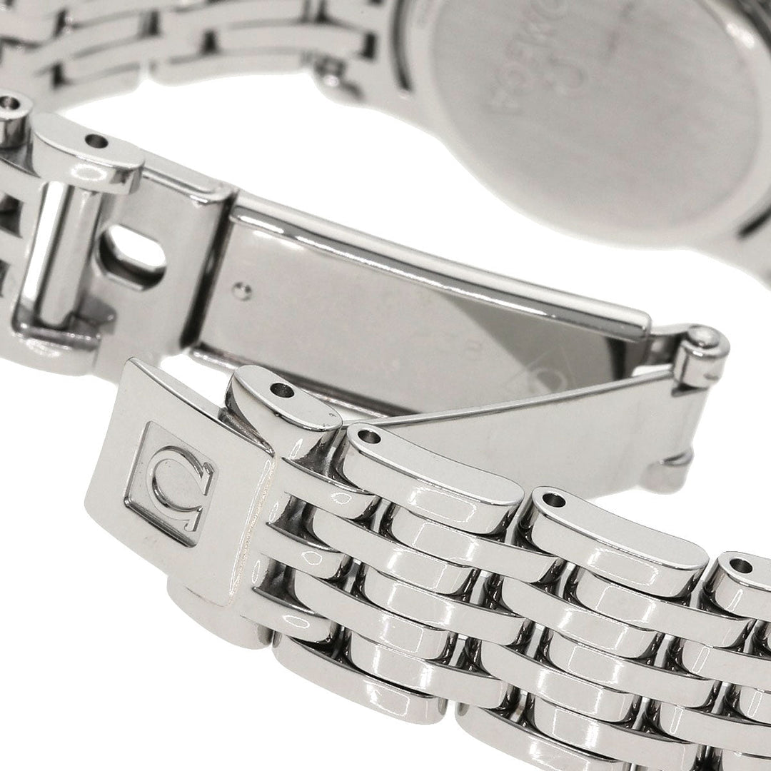 OMEGA Watches Quartz 4570.33 Stainless Steel , Stainless Steel Silver De Ville Prestige Silver dial Women Used Authentic