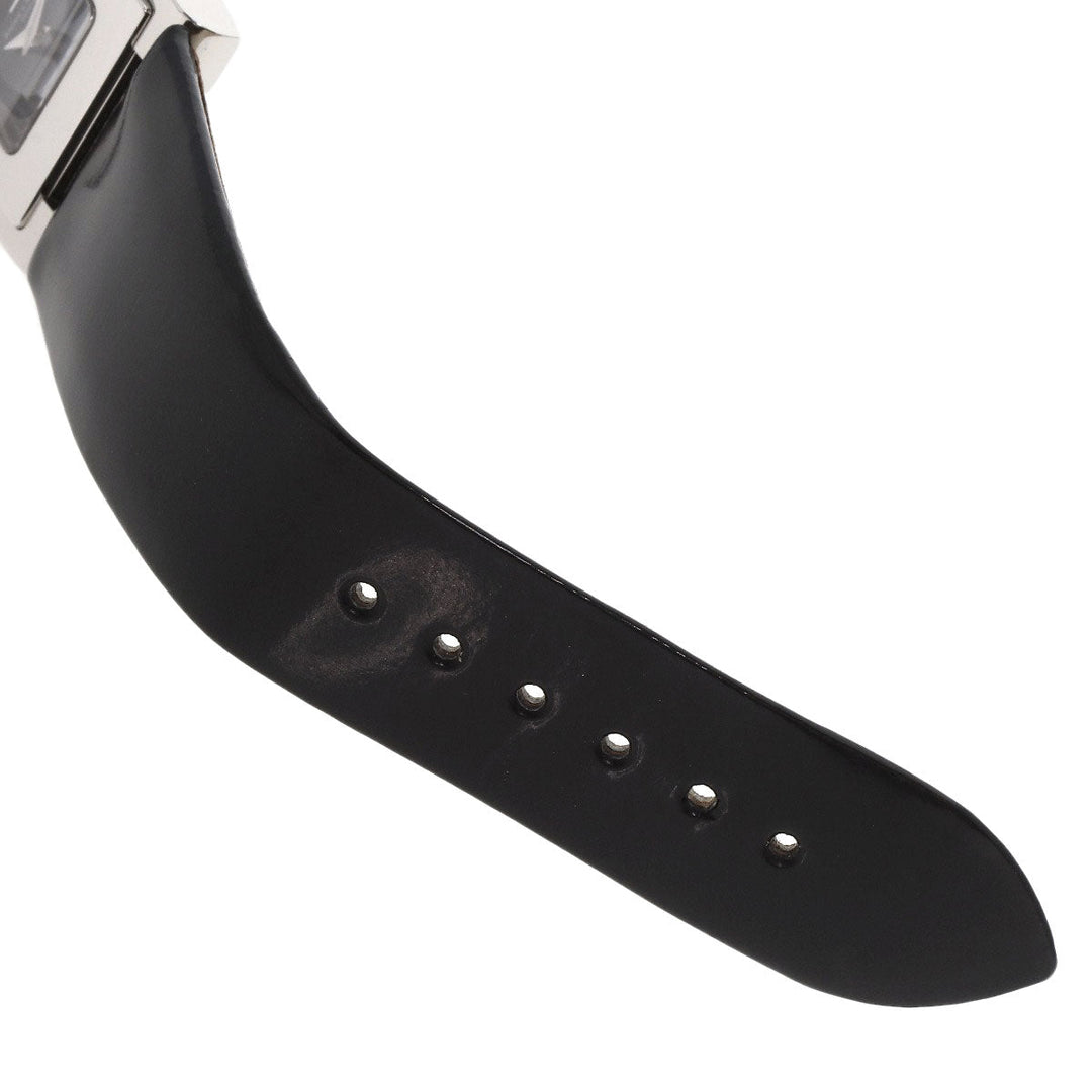 Baume & Mercier Watches Quartz MOA8167 Stainless Steel, Leather Silver catwalk black dial Women Used Authentic