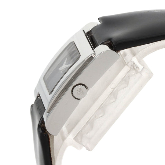 Baume & Mercier Watches Quartz MOA8167 Stainless Steel, Leather Silver catwalk black dial Women Used Authentic