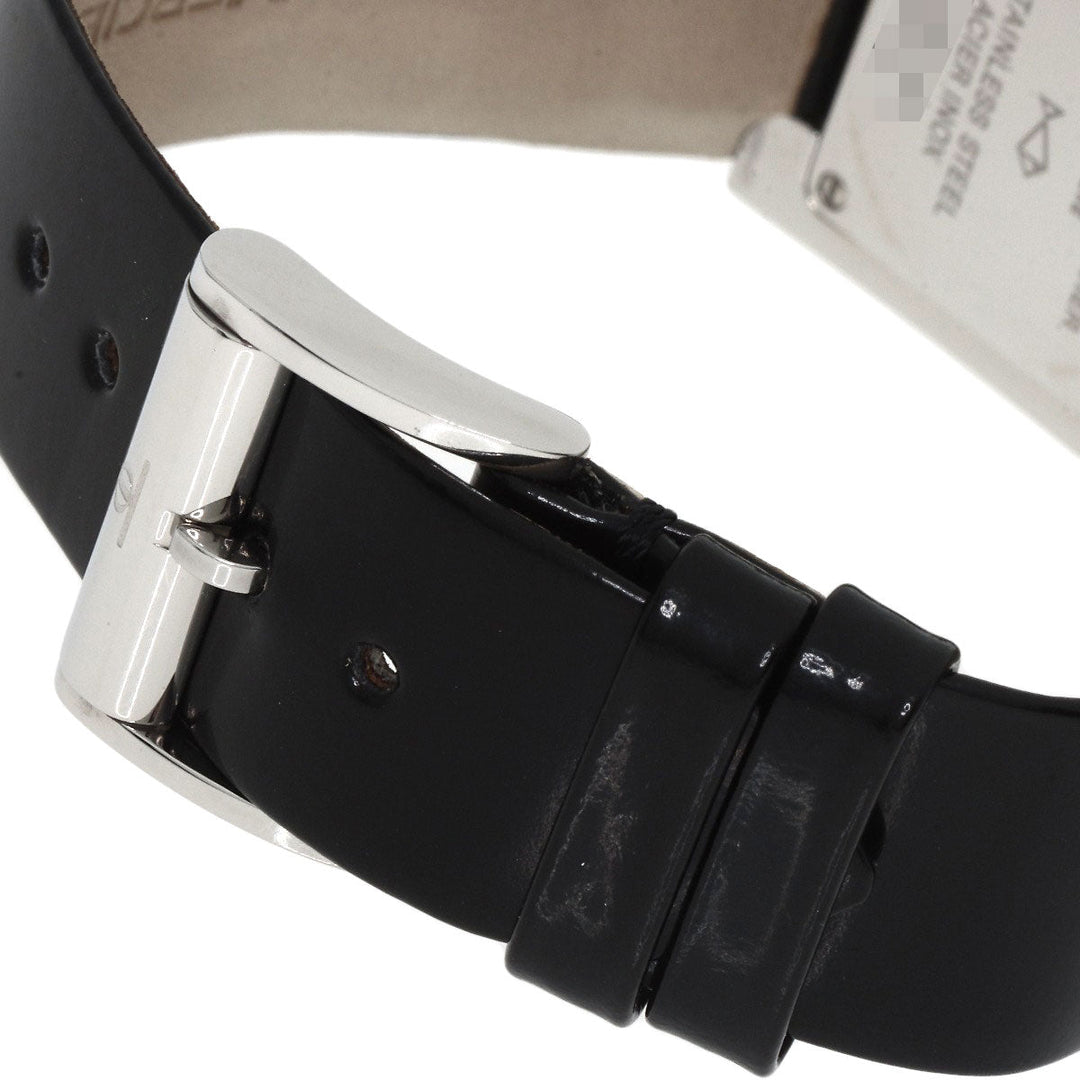 Baume & Mercier Watches Quartz MOA8167 Stainless Steel, Leather Silver catwalk black dial Women Used Authentic
