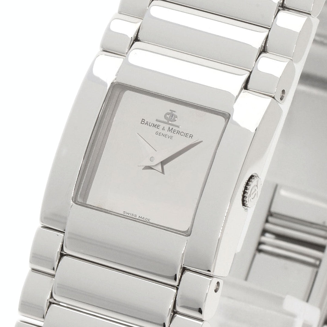Baume & Mercier Watches Quartz M0A6848 Stainless Steel Silver Catwalk Unused Silver dial