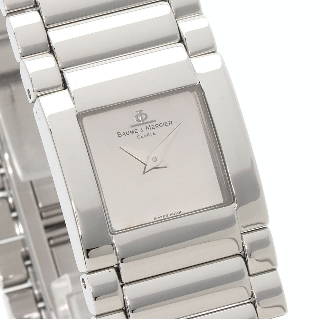 Baume & Mercier Watches Quartz M0A6848 Stainless Steel Silver Catwalk Unused Silver dial
