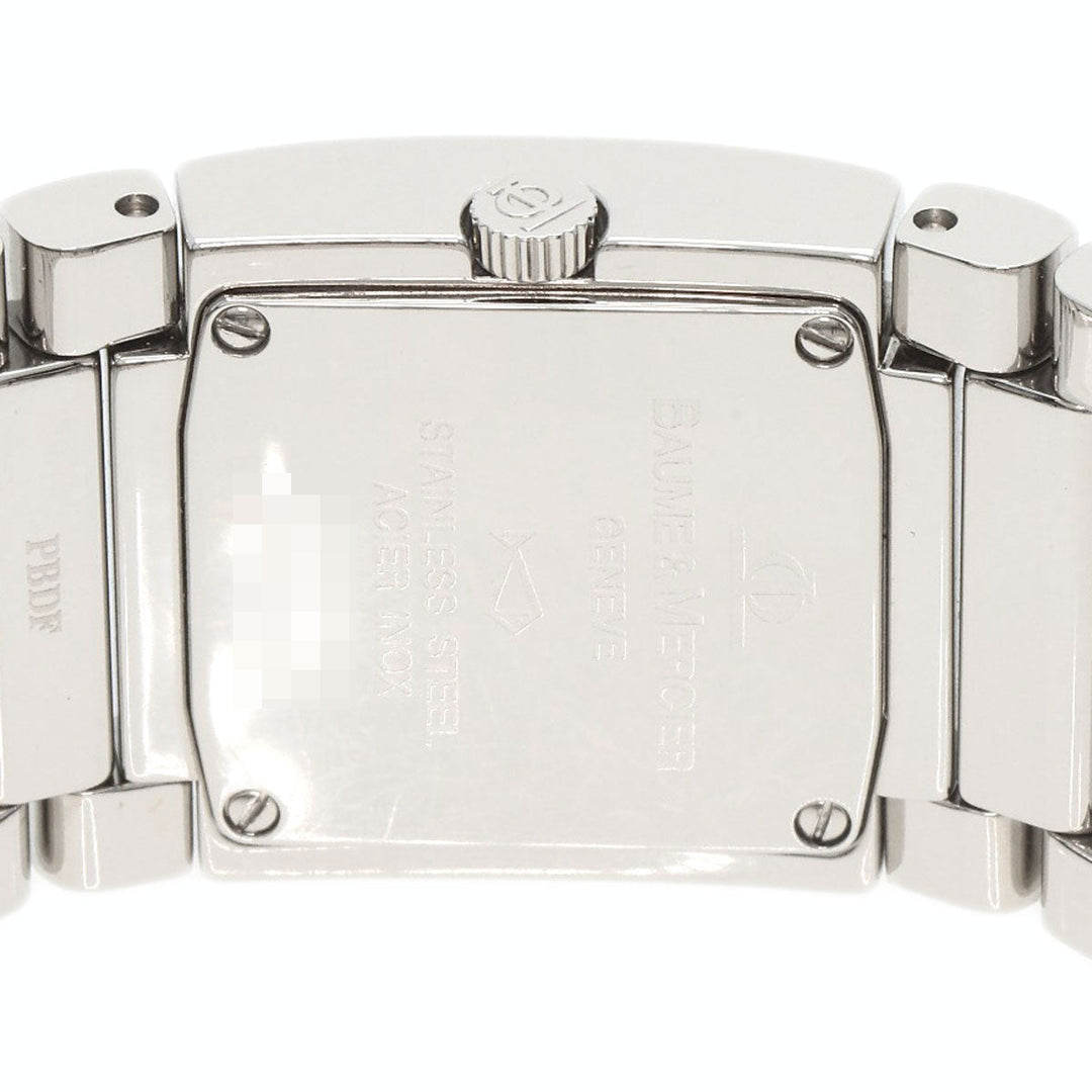 Baume & Mercier Watches Quartz M0A6848 Stainless Steel Silver Catwalk Unused Silver dial