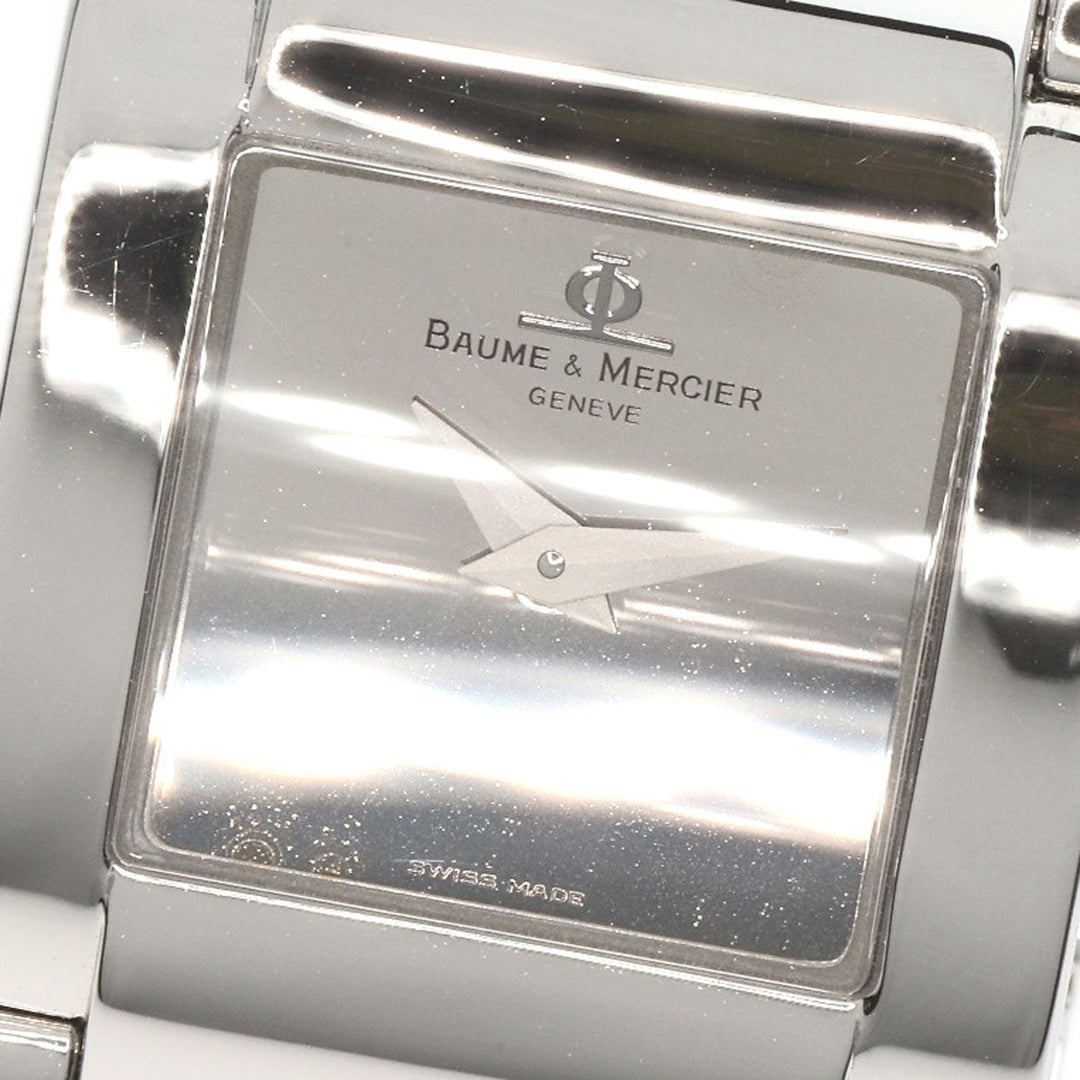 Baume & Mercier Watches Quartz M0A6848 Stainless Steel Silver Catwalk Unused Silver dial