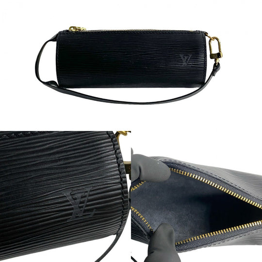 LOUIS VUITTON Handbag Epi Leather black Epi Suflo