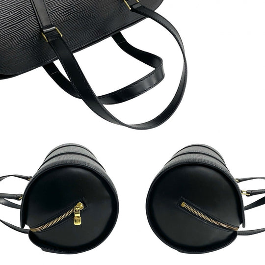 LOUIS VUITTON Handbag Epi Leather black Epi Suflo
