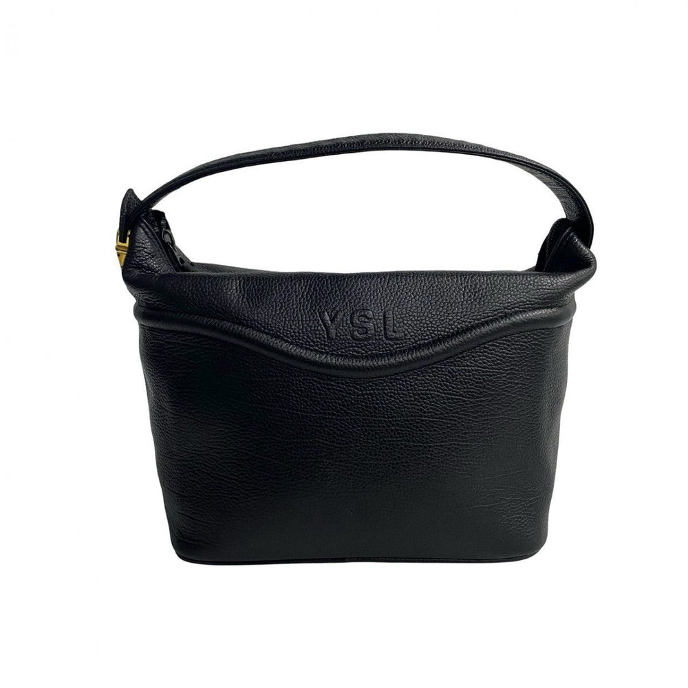 YVES SAINT LAURENT Handbag leather black