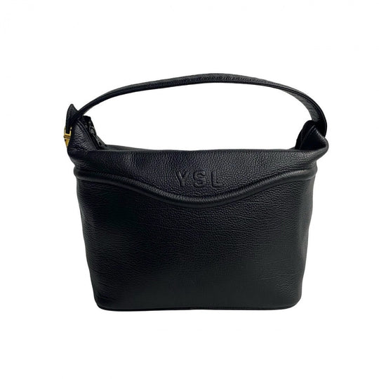 YVES SAINT LAURENT Handbag leather black