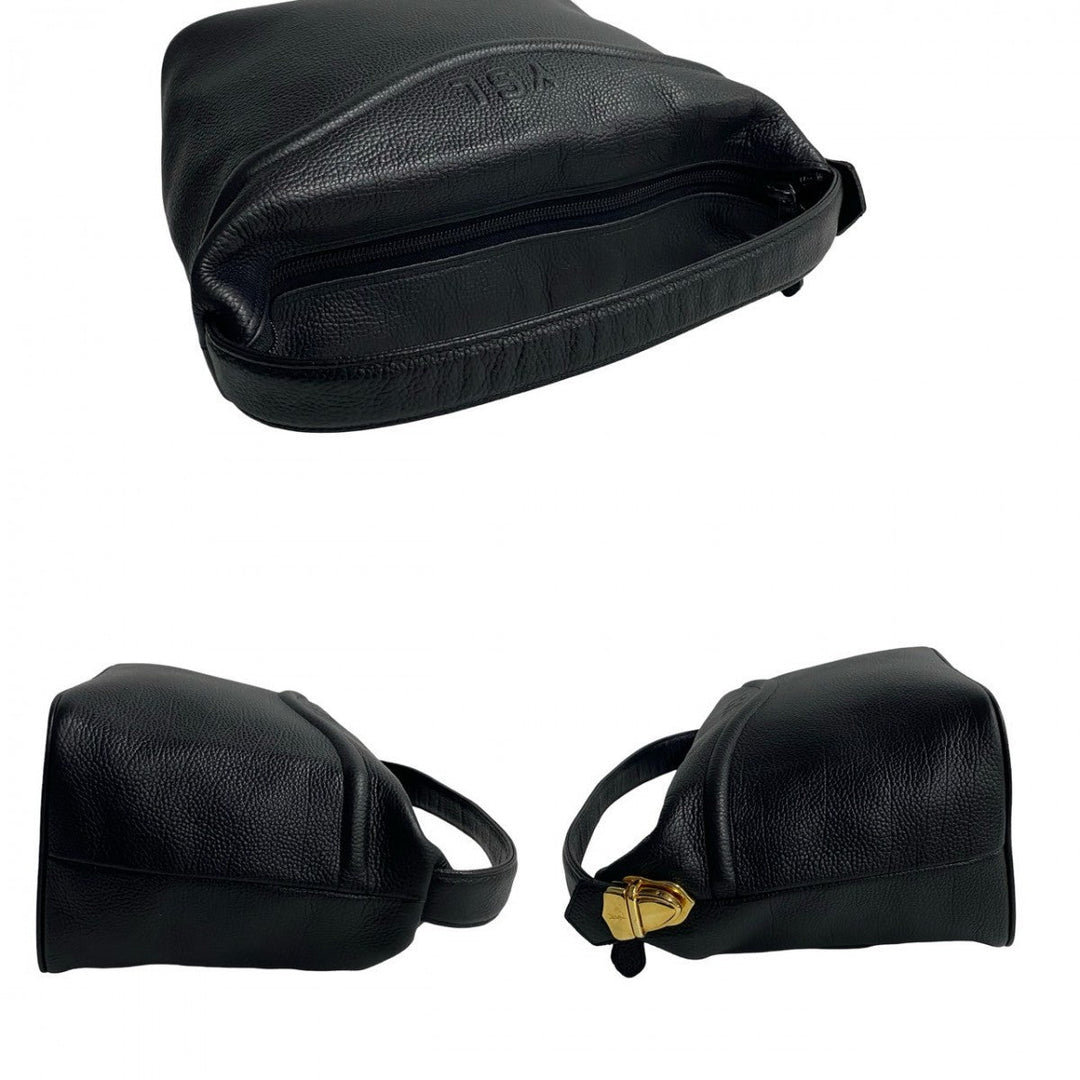 YVES SAINT LAURENT Handbag leather black
