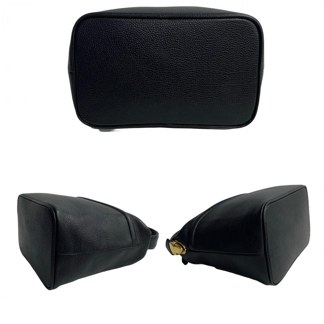 YVES SAINT LAURENT Handbag leather black