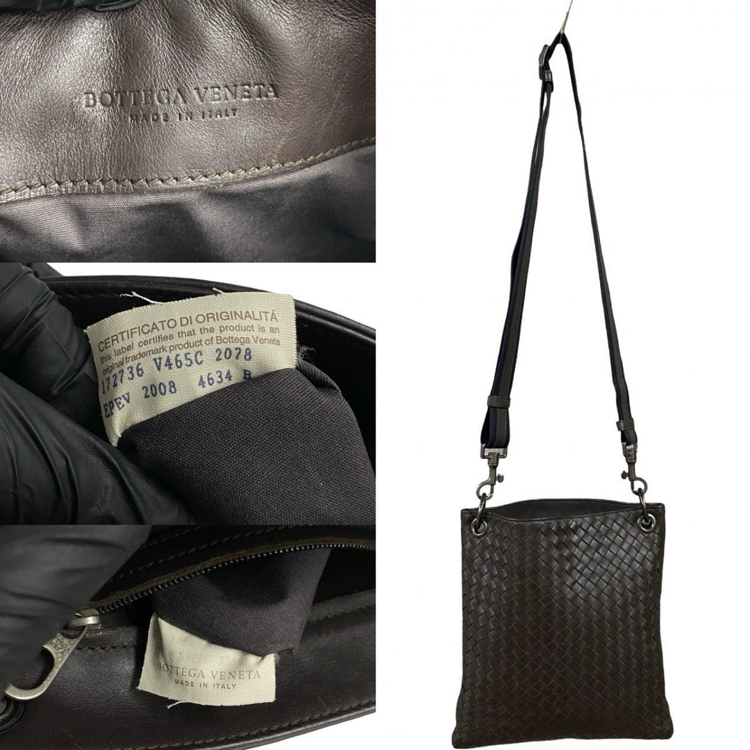 BOTTEGAVENETA Shoulder Bag leather black
