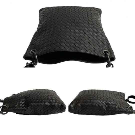 BOTTEGAVENETA Shoulder Bag leather black
