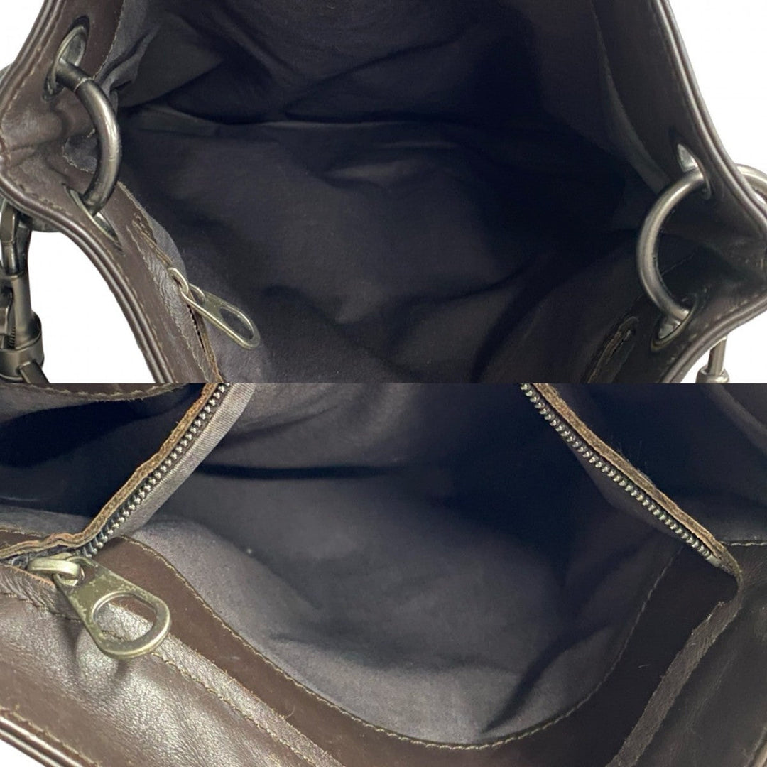 BOTTEGAVENETA Shoulder Bag leather black
