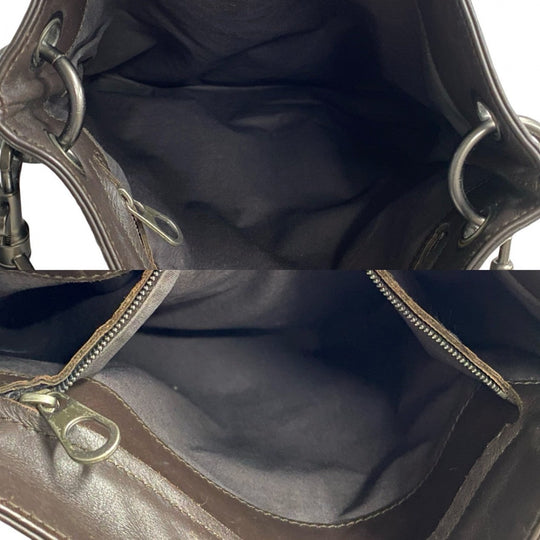 BOTTEGAVENETA Shoulder Bag leather black