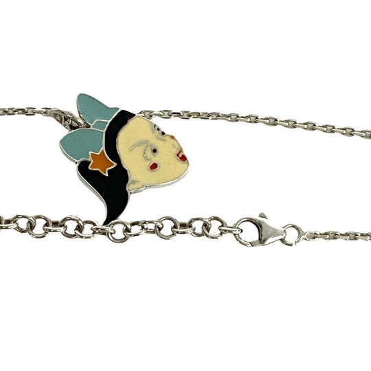 Dior Necklace Silver925 Silver Baby Queen Necklace