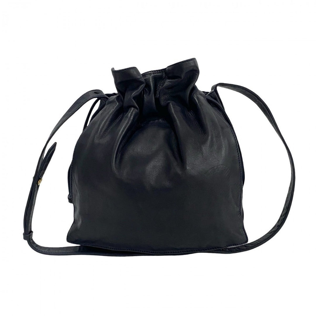 LOEWE Shoulder Bag leather Navy