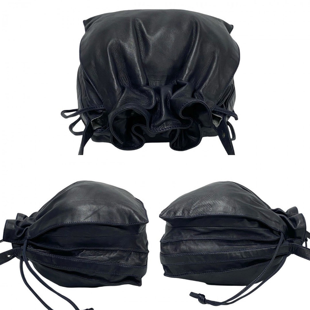 LOEWE Shoulder Bag leather Navy