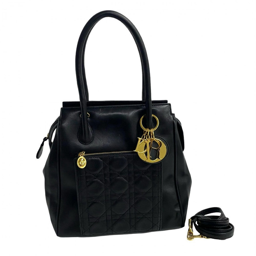 Dior Shoulder Bag leather black