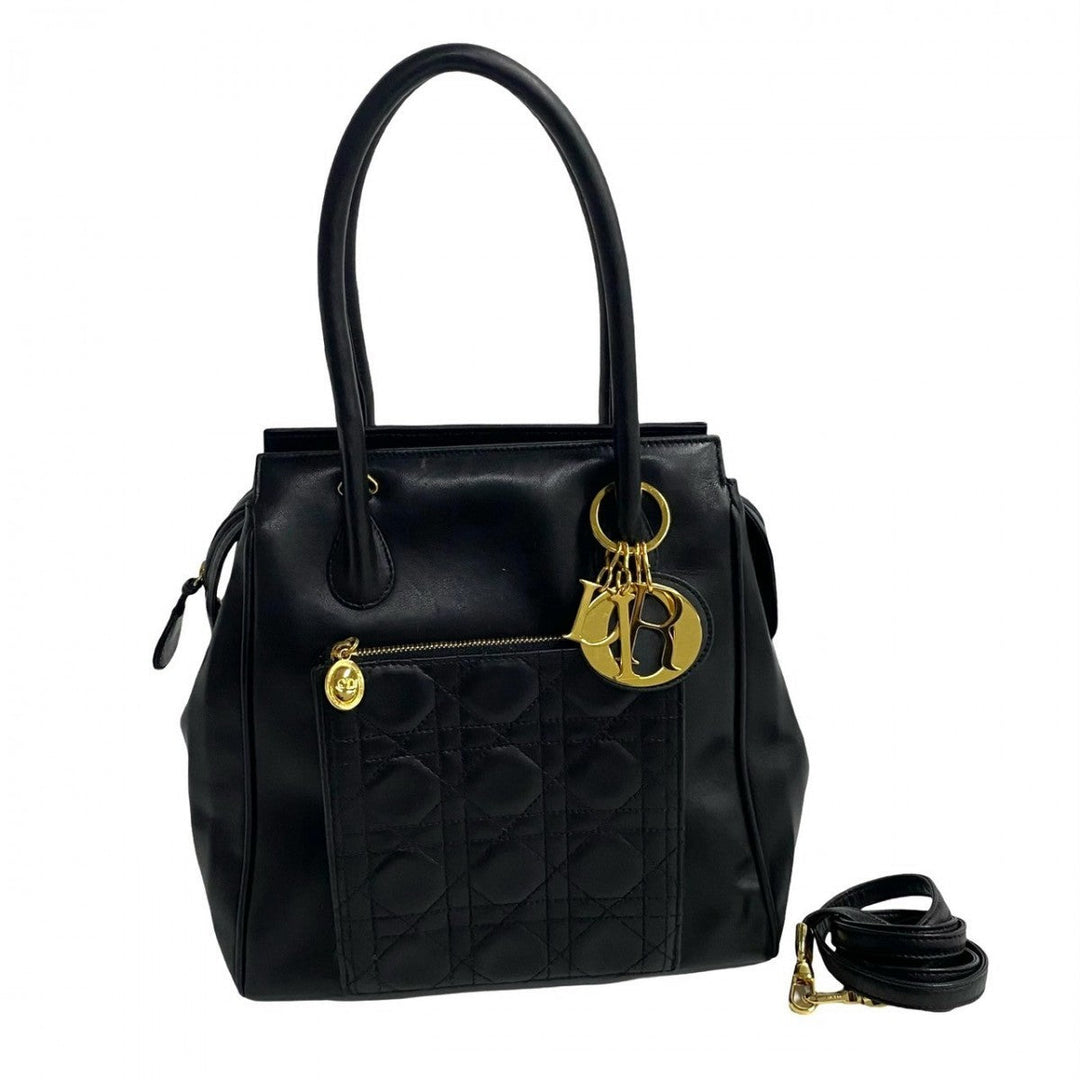 Dior Shoulder Bag leather black