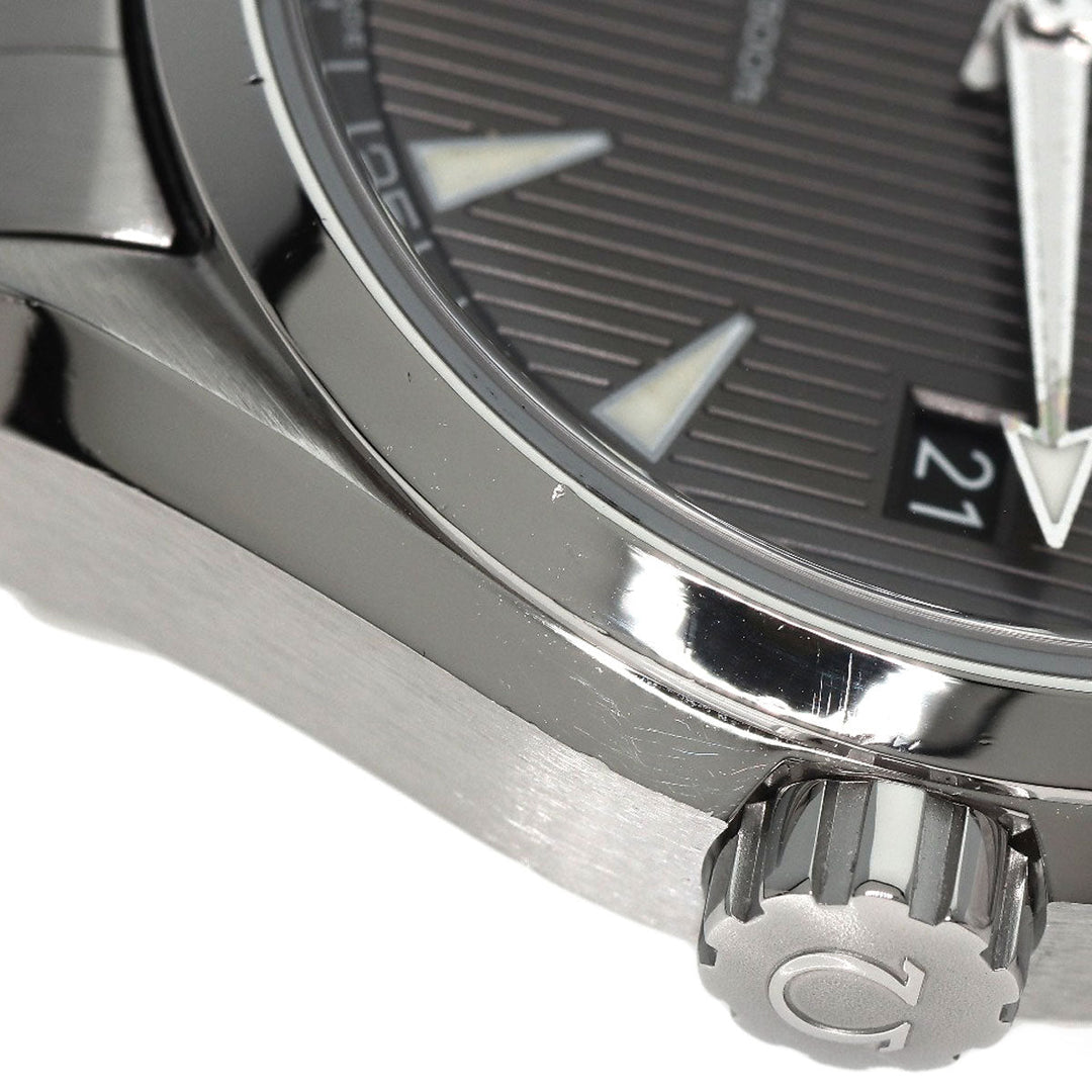 OMEGA Watches Quartz 231.10.39.60.06.001 Stainless Steel , Stainless Steel Silver Seamaster Aqua Terra gray dial mens Used Authentic