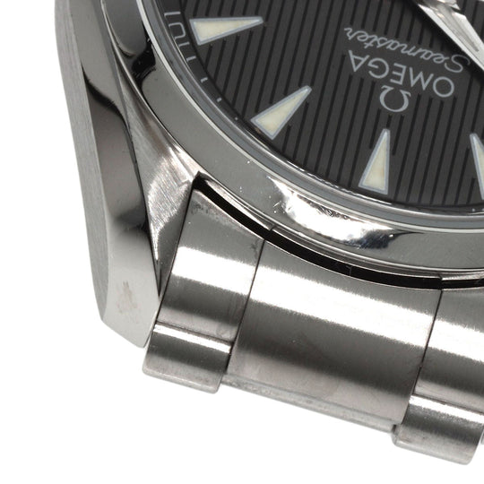 OMEGA Watches Quartz 231.10.39.60.06.001 Stainless Steel , Stainless Steel Silver Seamaster Aqua Terra gray dial mens Used Authentic