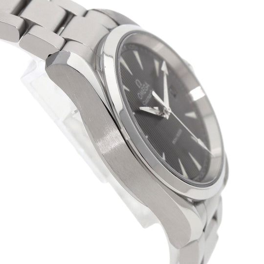 OMEGA Watches Quartz 231.10.39.60.06.001 Stainless Steel , Stainless Steel Silver Seamaster Aqua Terra gray dial mens Used Authentic