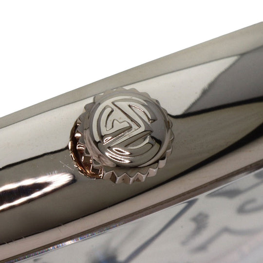 FRANCK MULLER Watches Quartz 7502QZ K18WG, leather Silver Tonookabex Silver dial Boys Used Authentic