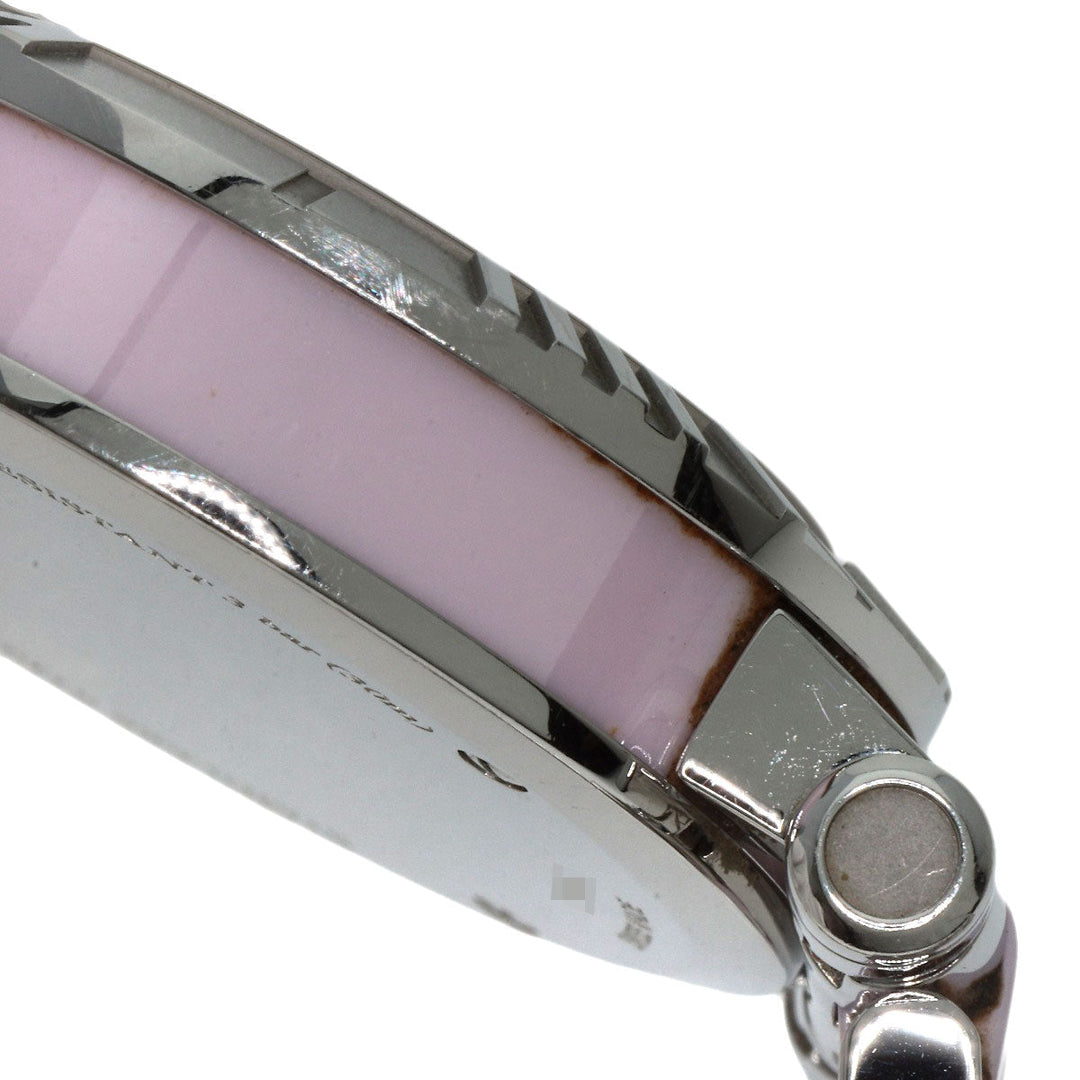 TIFFANY&Co. Watches Quartz Z1301.11.11A31A00A Stainless Steel , Stainless Steel Silver Atlas pink dial Women Used Authentic