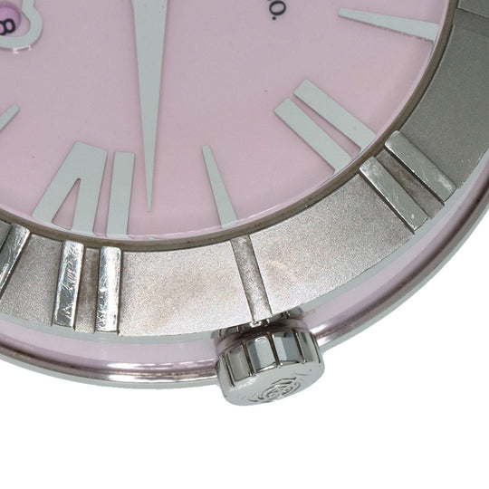 TIFFANY&Co. Watches Quartz Z1301.11.11A31A00A Stainless Steel , Stainless Steel Silver Atlas pink dial Women Used Authentic