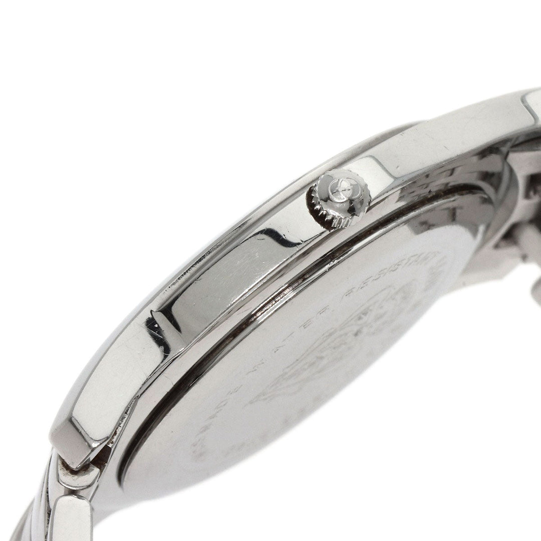 GUCCI Watches Quartz 5500M Stainless Steel , Stainless Steel Silver Round face Silver dial mens Used Authentic
