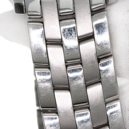 GUCCI Watches Quartz 5500M Stainless Steel , Stainless Steel Silver Round face Silver dial mens Used Authentic