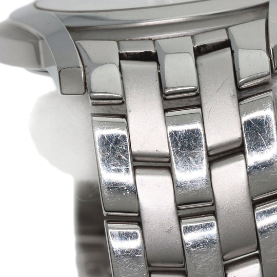 GUCCI Watches Quartz 5500M Stainless Steel , Stainless Steel Silver Round face Silver dial mens Used Authentic