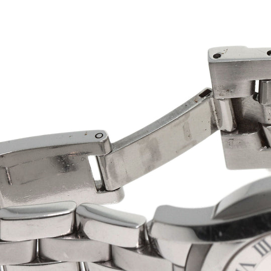 GUCCI Watches Quartz 5500M Stainless Steel , Stainless Steel Silver Round face Silver dial mens Used Authentic