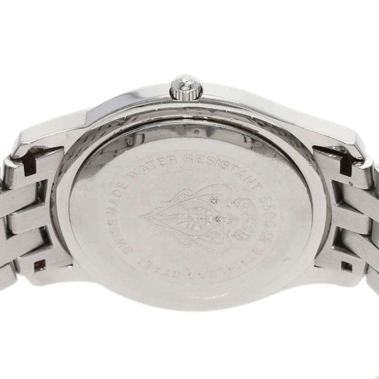 GUCCI Watches Quartz 5500M Stainless Steel , Stainless Steel Silver Round face Silver dial mens Used Authentic