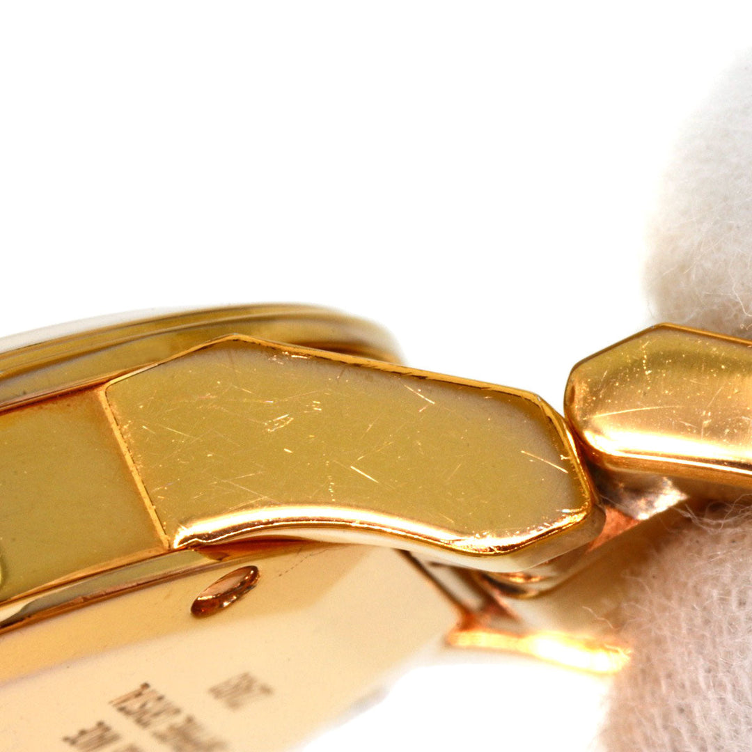 BURBERRY Watches Quartz BU9104 Gold Plated , Gold Plated gold Round face Silver dial Women Used Authentic