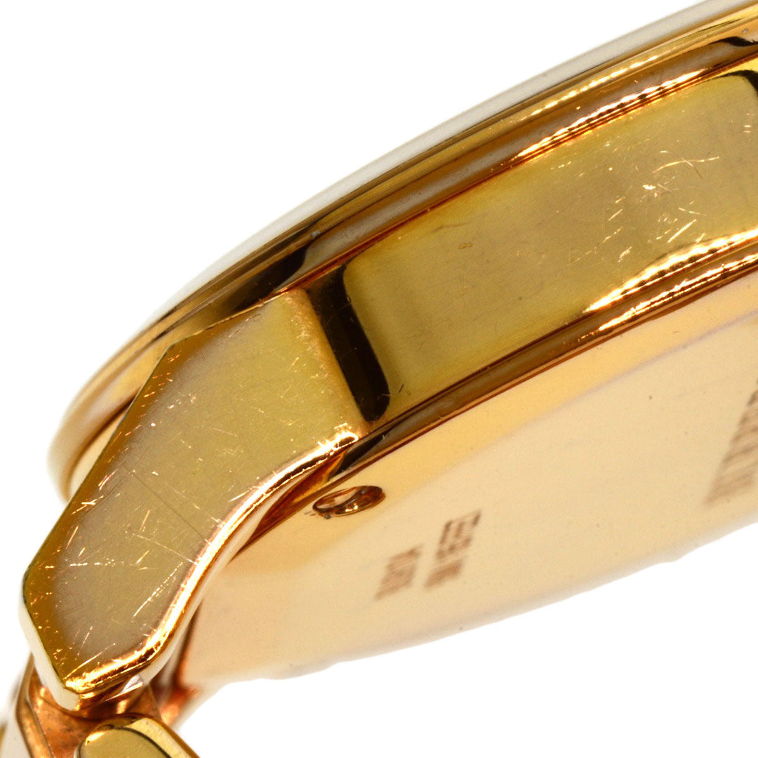 BURBERRY Watches Quartz BU9104 Gold Plated , Gold Plated gold Round face Silver dial Women Used Authentic