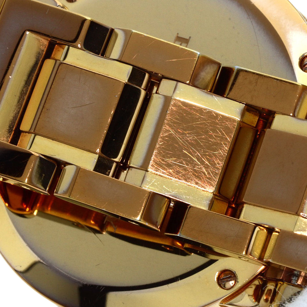 BURBERRY Watches Quartz BU9104 Gold Plated , Gold Plated gold Round face Silver dial Women Used Authentic