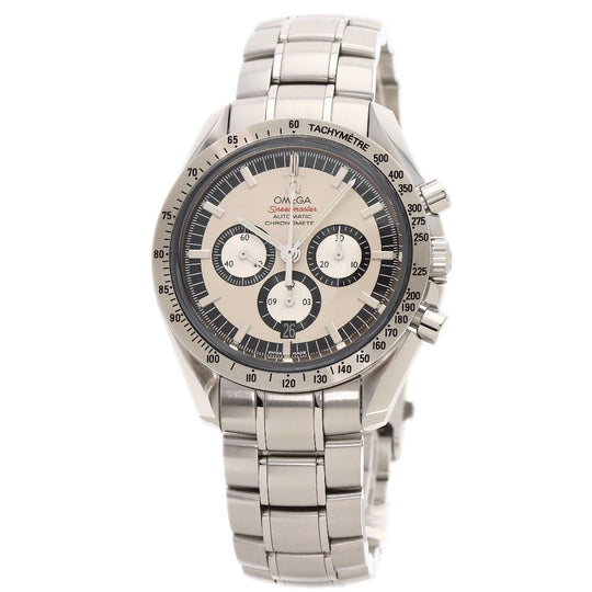 OMEGA Watches Mechanical Automatic 3506.31 Stainless Steel Silver Speedmaster Racing Schumacher Legend Silver dial