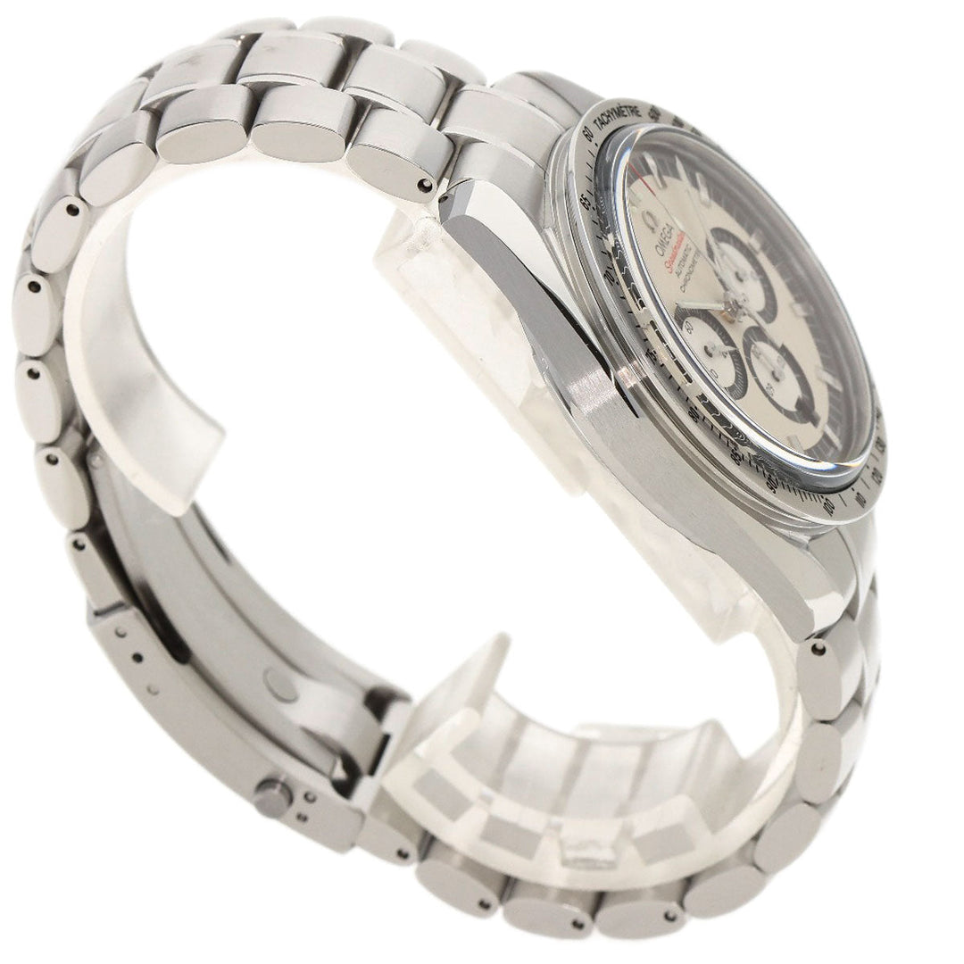 OMEGA Watches Mechanical Automatic 3506.31 Stainless Steel Silver Speedmaster Racing Schumacher Legend Silver dial