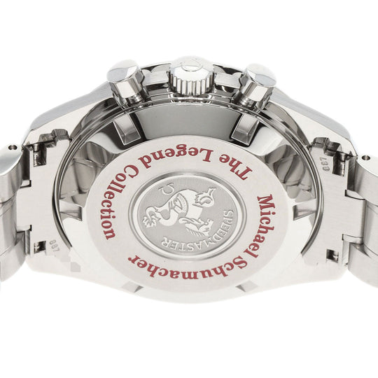 OMEGA Watches Mechanical Automatic 3506.31 Stainless Steel Silver Speedmaster Racing Schumacher Legend Silver dial
