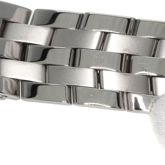 GUCCI Watches Quartz 5500M Stainless Steel , Stainless Steel Silver Round face Silver dial mens Used Authentic