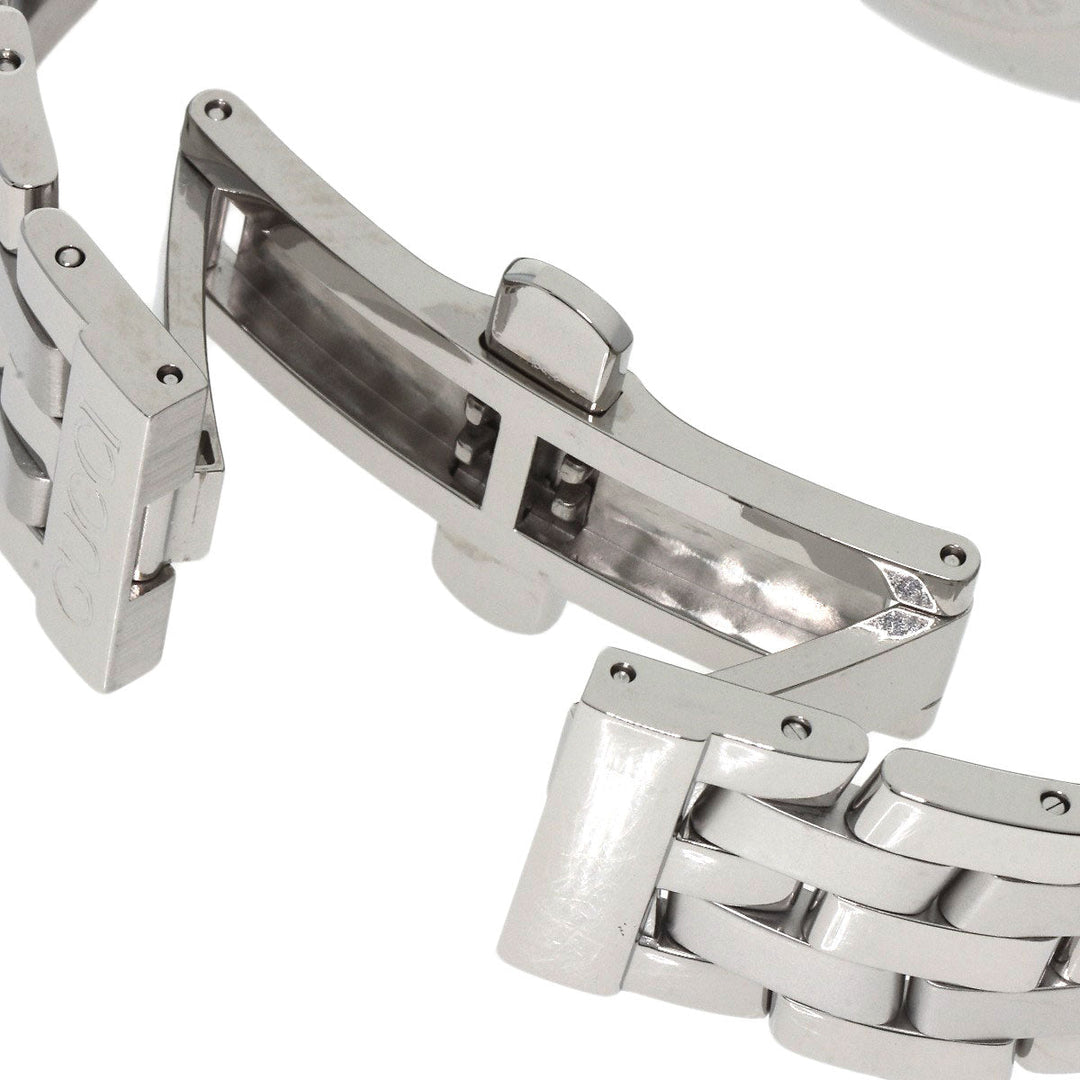 GUCCI Watches Quartz 5500M Stainless Steel , Stainless Steel Silver Round face Silver dial mens Used Authentic